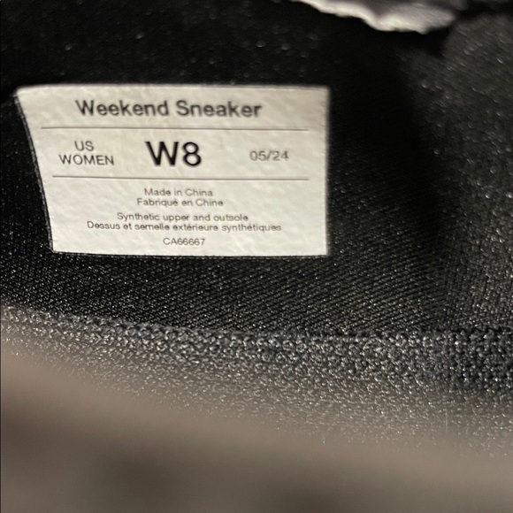 Vessi Weekend women’s 8 Charcoal Gray, Light gray and Teal Women's Sneakers - Picture 3 of 8